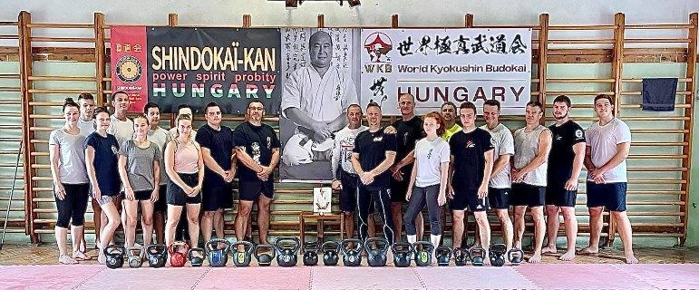 WKB Hungary-SHINDOKAI Hungary edzőtábor