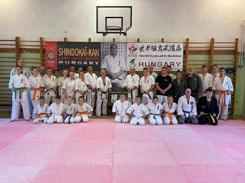 WKB Hungary-SHINDOKAI Hungary edzőtábor