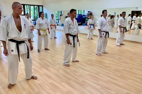 Sensei Kun Attila tréning a Seishin Dójóban