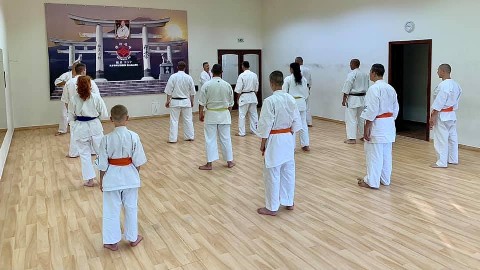 Sensei Kun Attila tréning a Seishin Dójóban