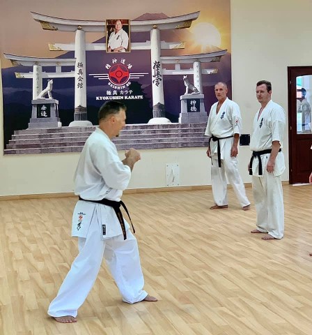 Sensei Kun Attila tréning a Seishin Dójóban