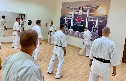 Sensei Kun Attila tréning a Seishin Dójóban