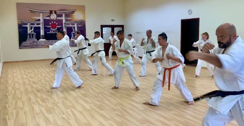 Sensei Kun Attila tréning a Seishin Dójóban