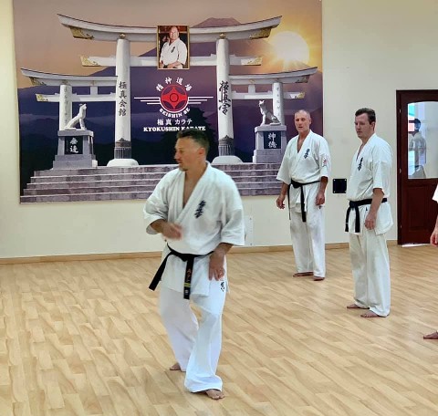 Sensei Kun Attila tréning a Seishin Dójóban