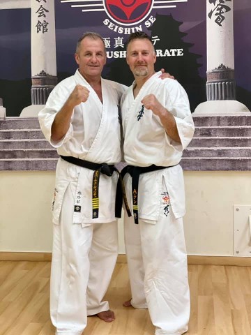 Sensei Kun Attila tréning a Seishin Dójóban
