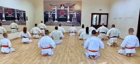 Sensei Kun Attila tréning a Seishin Dójóban