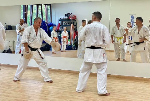 Sensei Kun Attila tréning a Seishin Dójóban