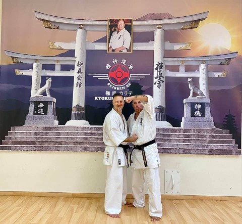 Sensei Kun Attila tréning a Seishin Dójóban