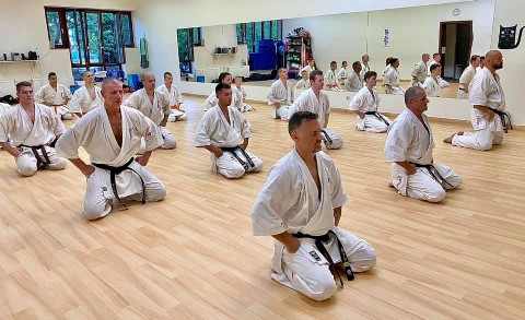 Sensei Kun Attila tréning a Seishin Dójóban