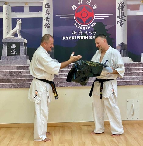 Sensei Kun Attila tréning a Seishin Dójóban