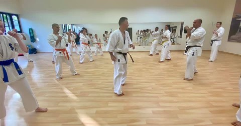 Sensei Kun Attila tréning a Seishin Dójóban