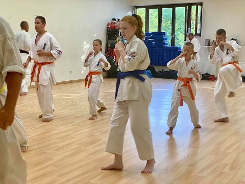 Sensei Kun Attila tréning a Seishin Dójóban