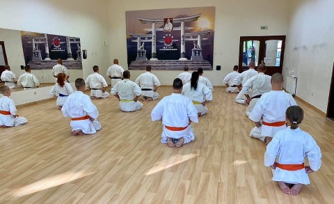 Sensei Kun Attila tréning a Seishin Dójóban