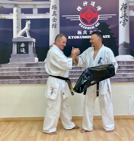 Sensei Kun Attila tréning a Seishin Dójóban