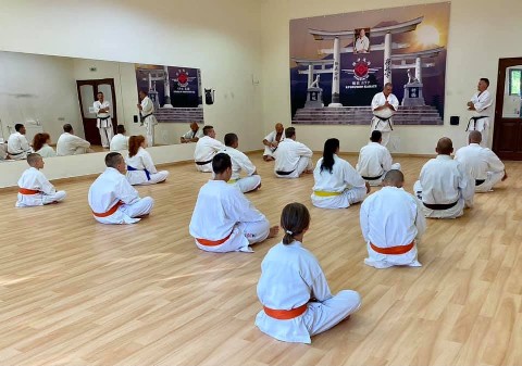 Sensei Kun Attila tréning a Seishin Dójóban