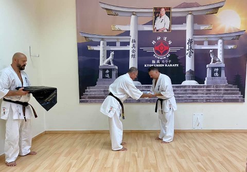 Sensei Kun Attila tréning a Seishin Dójóban