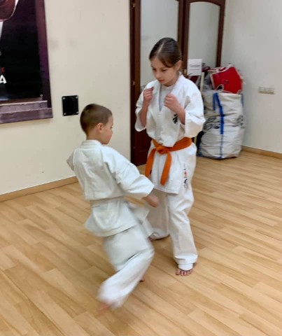 In memory of Sosai Oyama - V. Kumite training
