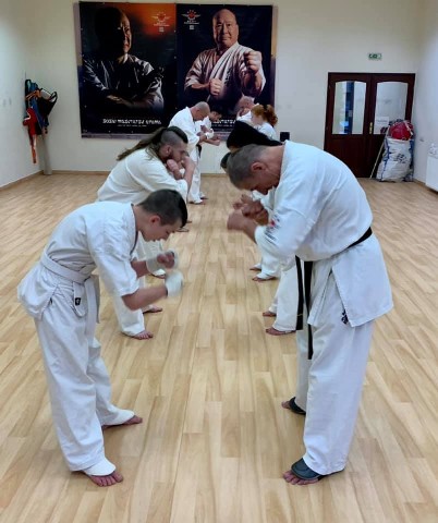 In memory of Sosai Oyama - V. Kumite training