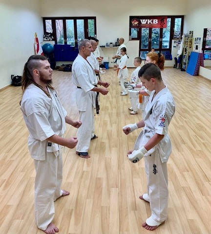 In memory of Sosai Oyama - V. Kumite training