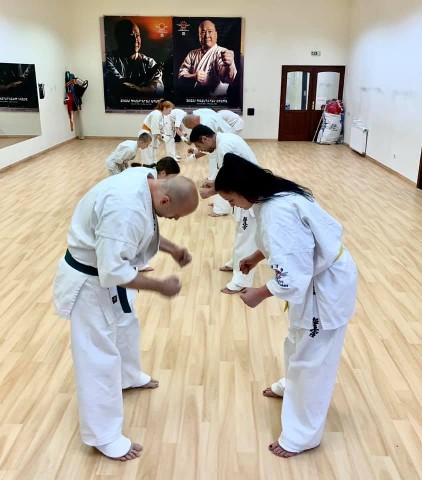 In memory of Sosai Oyama - V. Kumite training