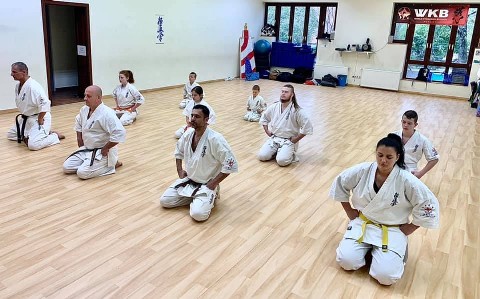In memory of Sosai Oyama - V. Kumite training