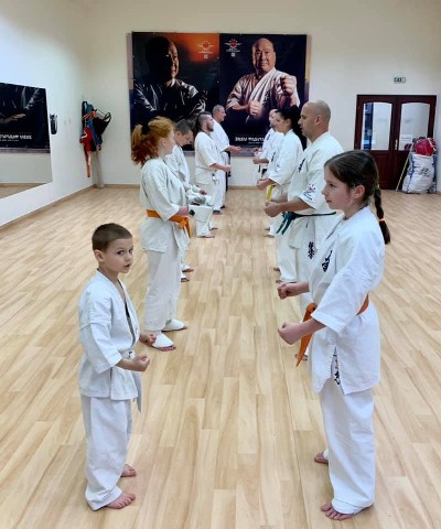 In memory of Sosai Oyama - V. Kumite training