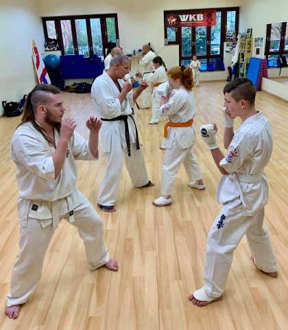 In memory of Sosai Oyama - V. Kumite training
