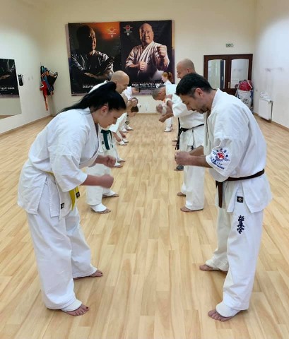 In memory of Sosai Oyama - V. Kumite training
