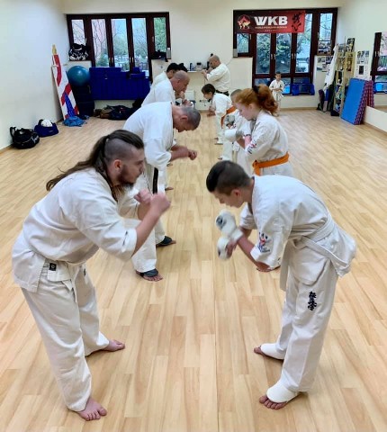 In memory of Sosai Oyama - V. Kumite training