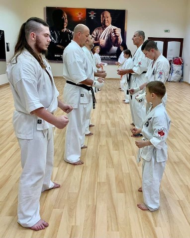 In memory of Sosai Oyama - V. Kumite training