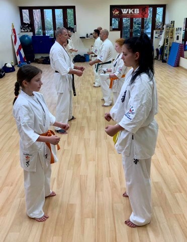 In memory of Sosai Oyama - V. Kumite training