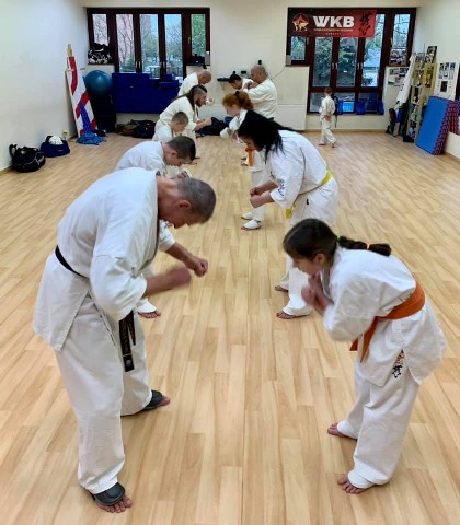 In memory of Sosai Oyama - V. Kumite training