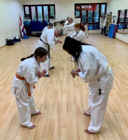 In memory of Sosai Oyama - V. Kumite training
