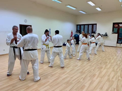 In memory of Sosai Oyama - V. Kumite training