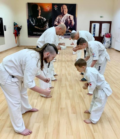 In memory of Sosai Oyama - V. Kumite training