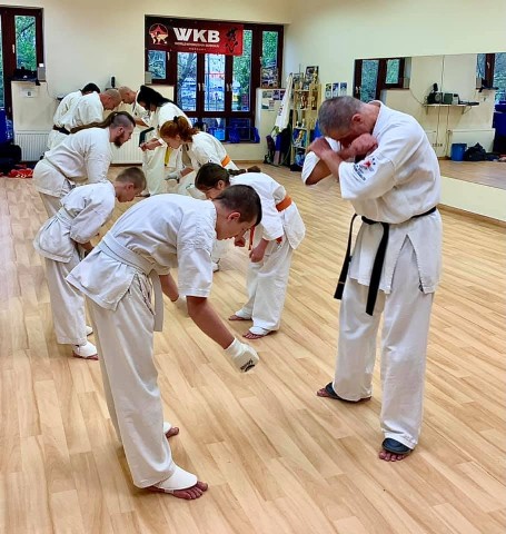 In memory of Sosai Oyama - V. Kumite training