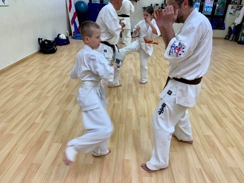 In memory of Sosai Oyama - V. Kumite training
