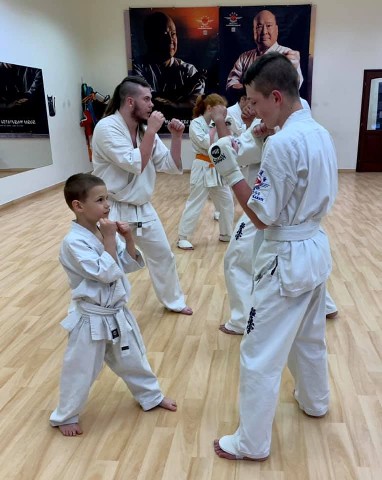 In memory of Sosai Oyama - V. Kumite training