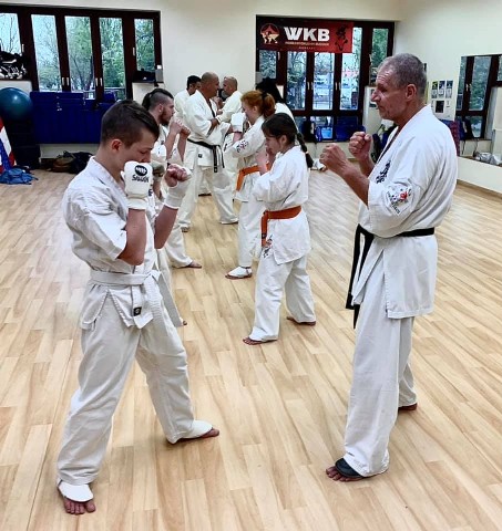 In memory of Sosai Oyama - V. Kumite training