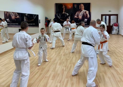 In memory of Sosai Oyama - V. Kumite training