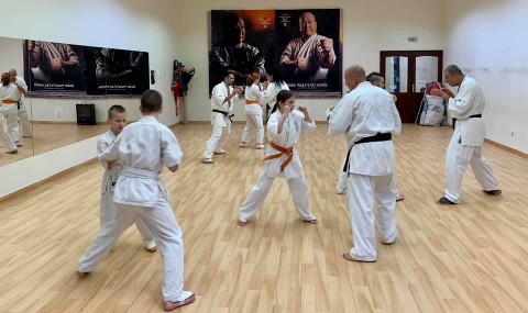 In memory of Sosai Oyama - V. Kumite training