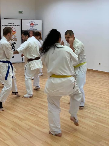WKB Hungary Branch fighting training and exam fights