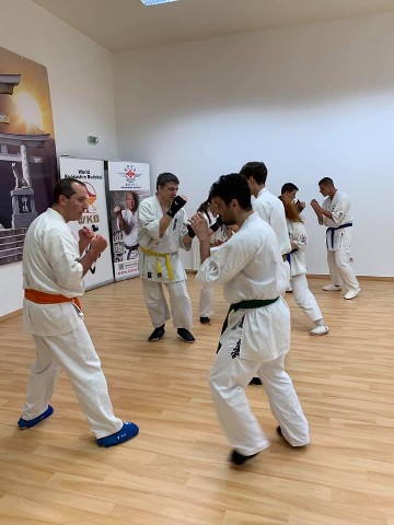 WKB Hungary Branch fighting training and exam fights