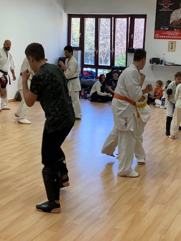 WKB Hungary Branch fighting training and exam fights