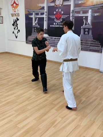 WKB Hungary Branch fighting training and exam fights