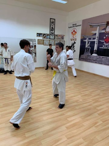 WKB Hungary Branch fighting training and exam fights