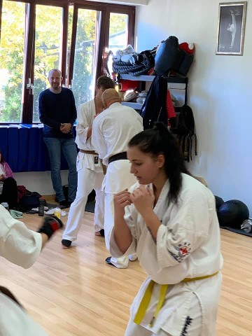 WKB Hungary Branch fighting training and exam fights