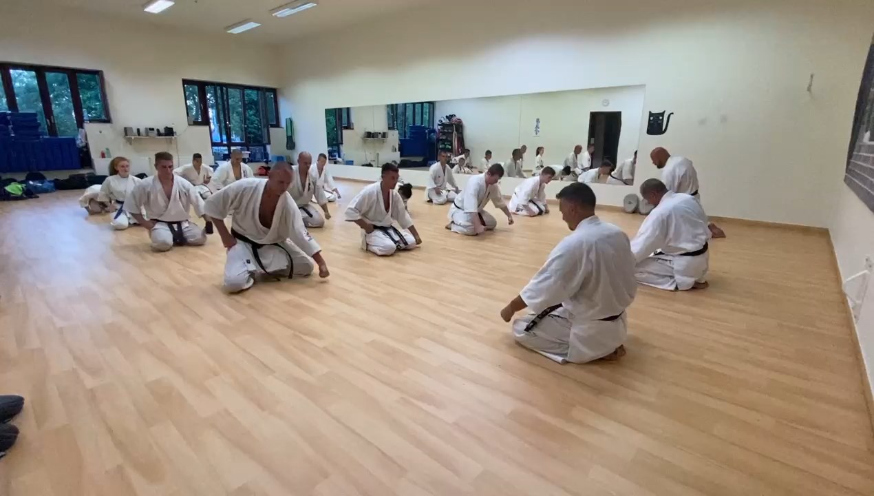 Sensei Kun Attila tréning a Seishin Dójóban