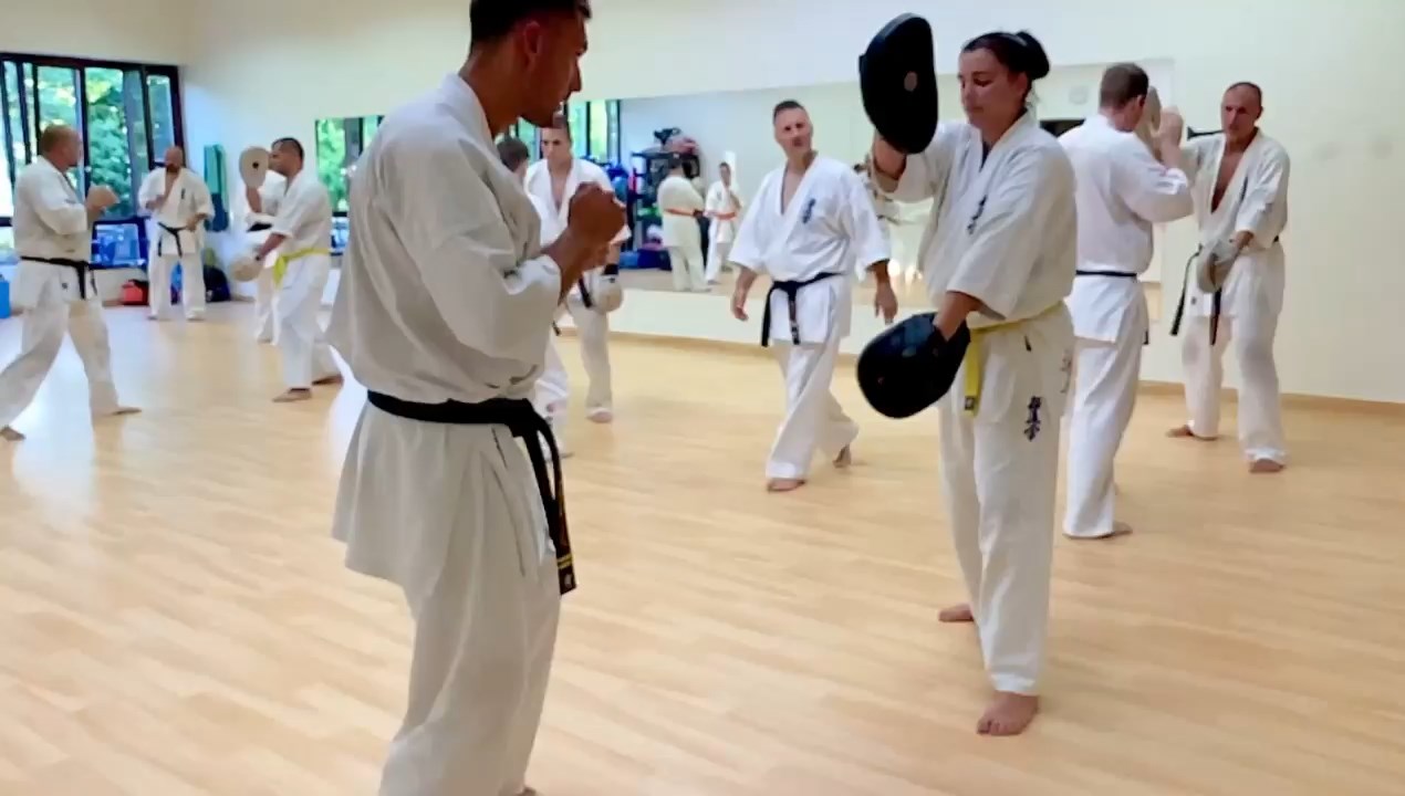 Sensei Kun Attila tréning a Seishin Dójóban