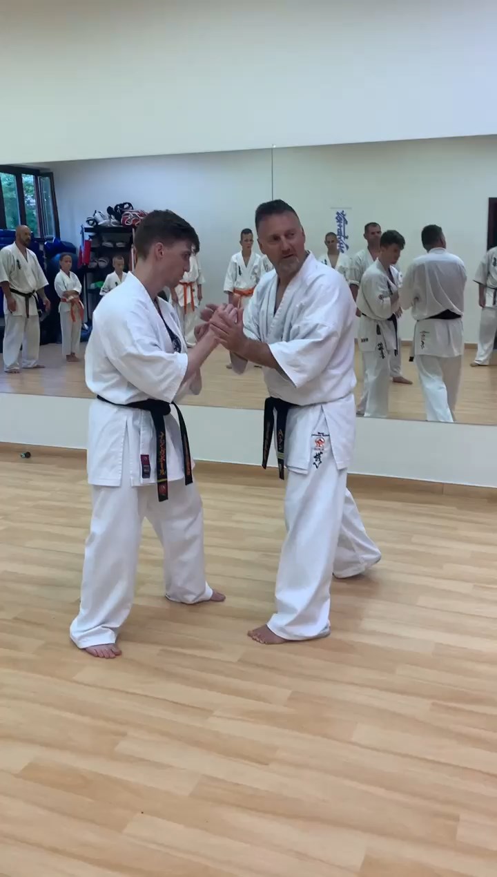 Sensei Kun Attila tréning a Seishin Dójóban